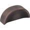 Jeffrey Alexander 32 mm Center-to-Center Brushed Oil Rubbed Bronze Elara Cabinet Pinch Pull 484-32DBAC - alternate 1